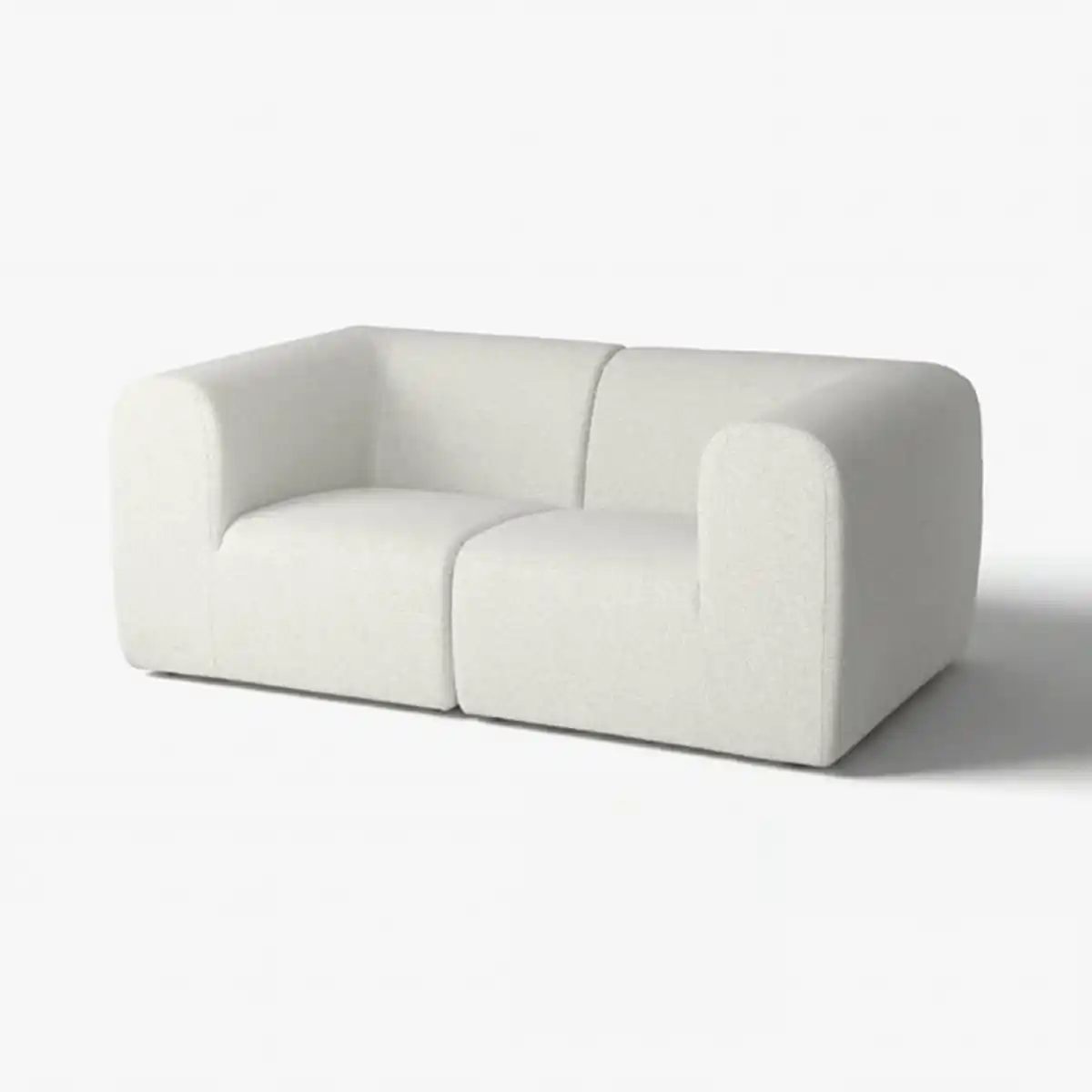Bild 1 von STOCKHOLM 2025 2er-Sofa, Djurmo grau/weiß