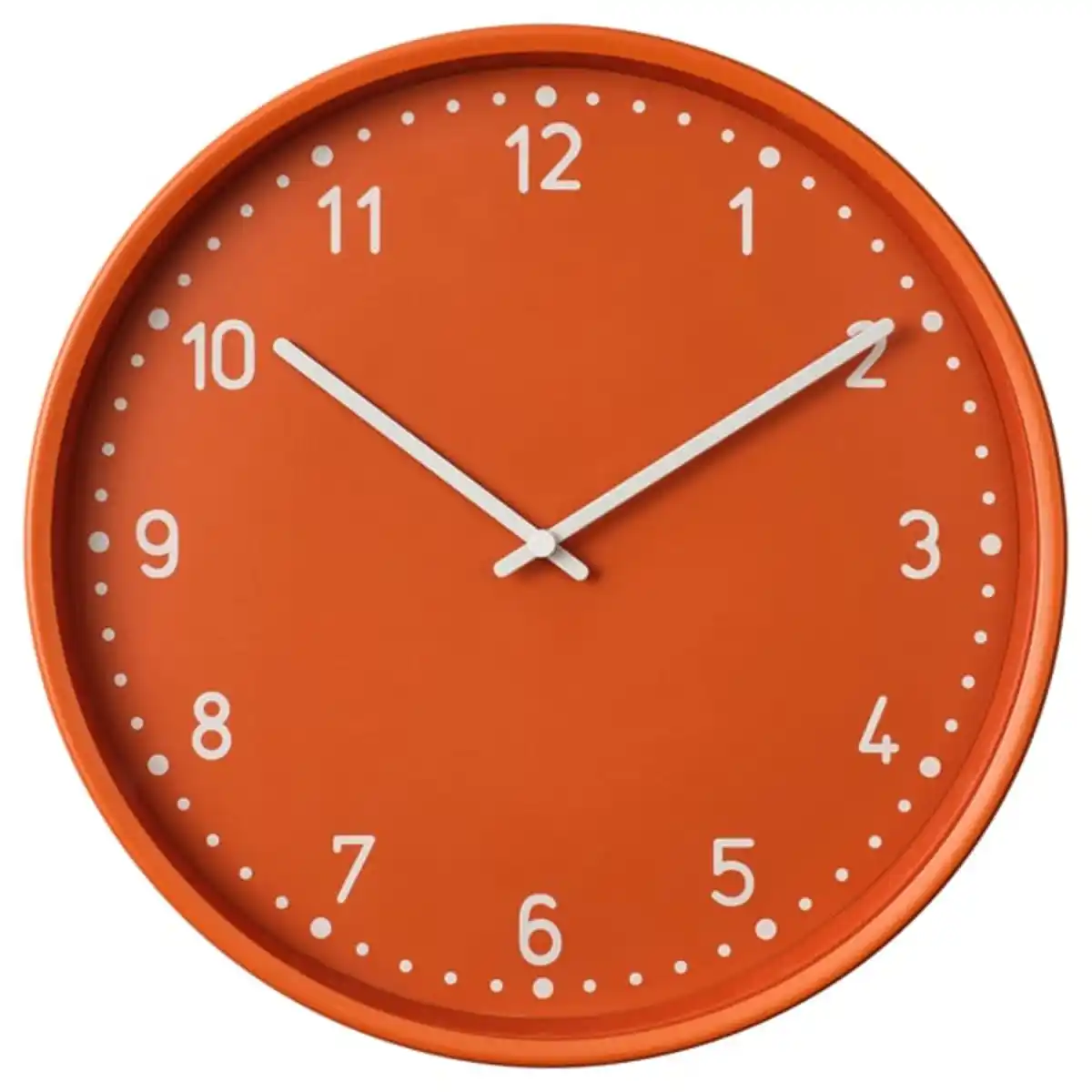 Bild 1 von BONDIS Wanduhr, orange, 38 cm