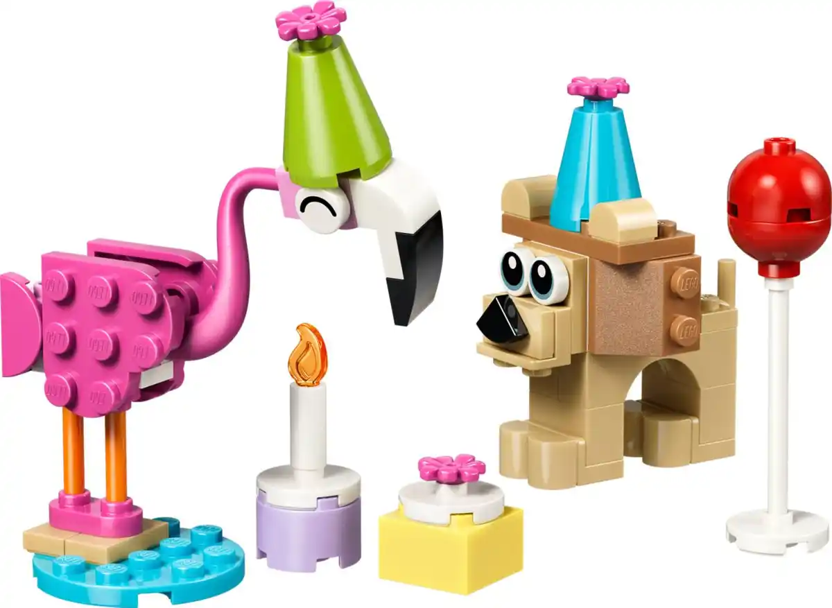 Bild 2 von LEGO CREATOR »Tierischer Geburtstag« Bauset 30715, 64-teilig