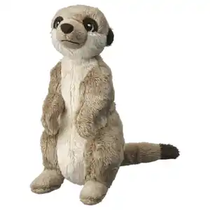 SANDLÖPARE Stoffspielzeug, Erdmännchen/beige, 20 cm