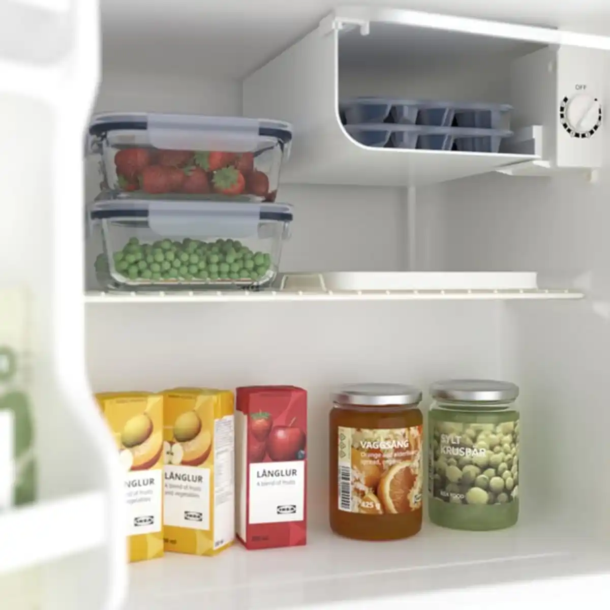 Bild 4 von TILLREDA Kühlschrank, frei stehend/weiß, 43 l