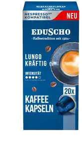 EDUSCHO Kaffeekapseln, 20 Kapseln