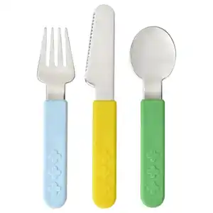 SMASKA Besteck 3 Teile, versch. Farben