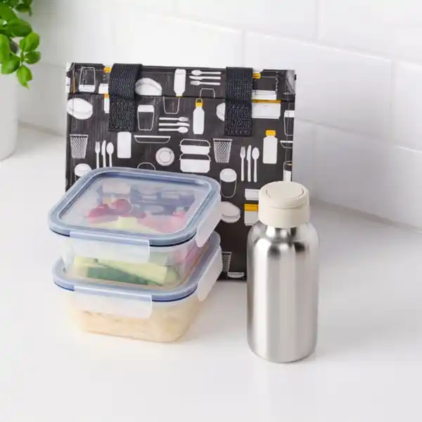 Bild 3 von ENKELSPÅRIG Wasserflasche, Edelstahl/beige, 0.5 l