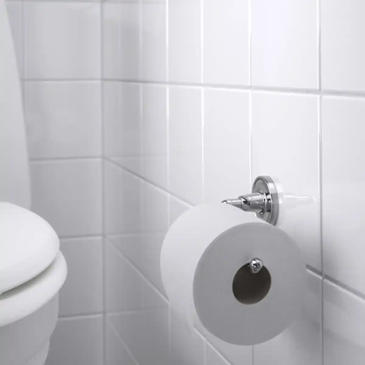 Bild 2 von BROFJÄRDEN Toilettenpapierhalter, Chromeffekt