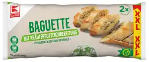 K-CLASSIC Baguette XXL m. Kräuterbutter, 2 St. = 350-g-Großpackg.