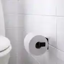 Bild 2 von SKOGSVIKEN Toilettenpapierhalter, schwarz