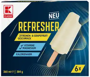 K-CLASSIC Refresher-Stieleis, 6 St. = 360-ml-Packg.