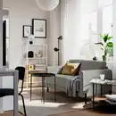 Bild 2 von SALTMYRAN 2er-Sofa, Öreryd graubeige