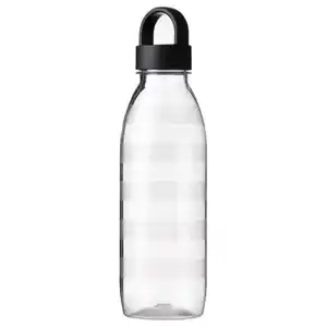IKEA 365+ Wasserflasche, gestreift/dunkelgrau, 0.7 l