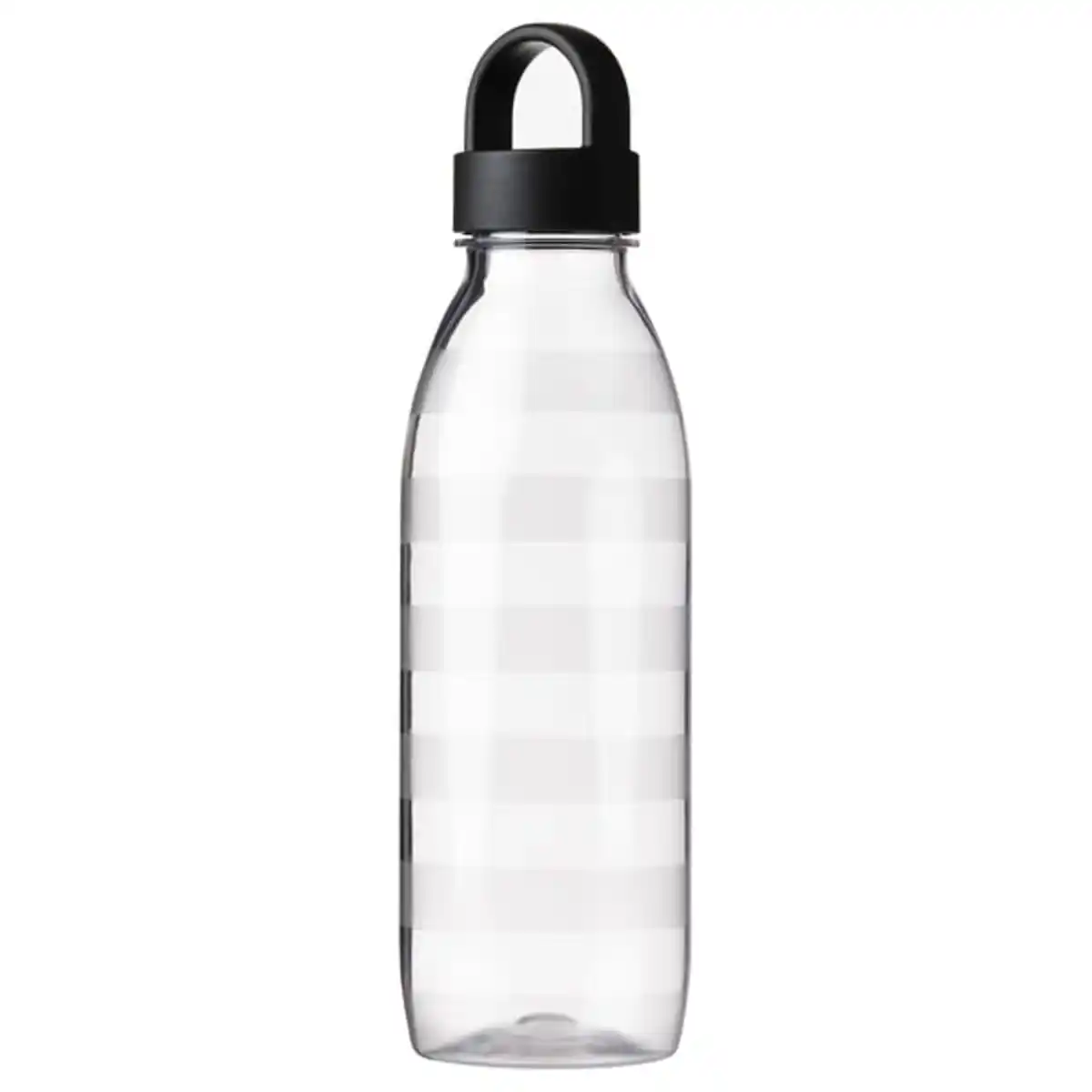 Bild 1 von IKEA 365+ Wasserflasche, gestreift/dunkelgrau, 0.7 l