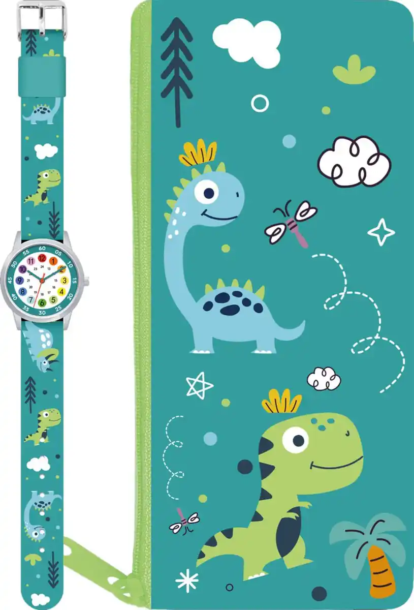 Bild 2 von MEBUS Armbanduhr mit Federmäppchen