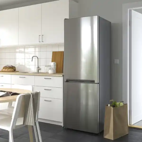 Bild 3 von VINDÅS Kühl-/Gefrierschrank, IKEA 300 frei stehend/stahlfarben, 223/120 l