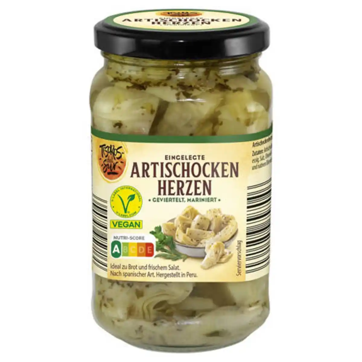 Bild 1 von TESOROS DEL SUR Artischockenherzen 370 ml, Mariniert