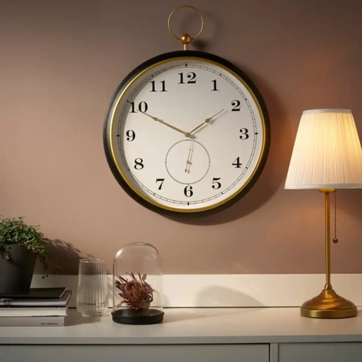 Bild 2 von KUTTERSMYCKE Wanduhr, schwarz, 46 cm