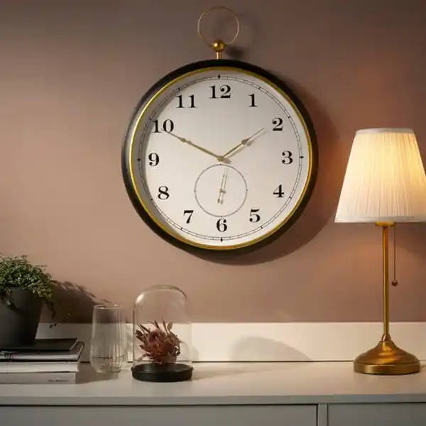 Bild 2 von KUTTERSMYCKE Wanduhr, schwarz, 46 cm