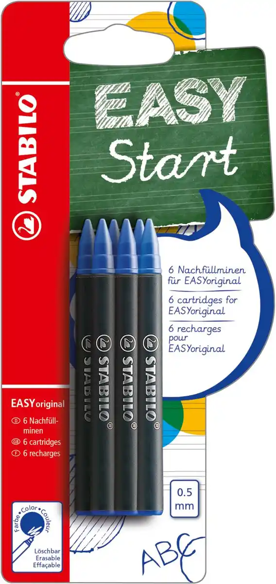 Bild 1 von STABILO Patronen »EASYoriginal«, 6-St.-Packg.