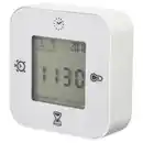 Bild 1 von KLOCKIS Uhr/Thermometer/Wecker/Timer, weiß, 7x7 cm