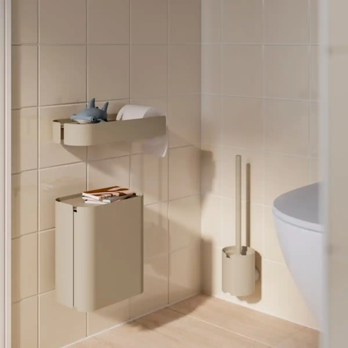Bild 4 von FLORSJÖN Toilettenpapierhalter, beige