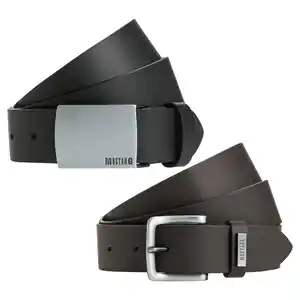 MUSTANG Herren-Ledergürtel