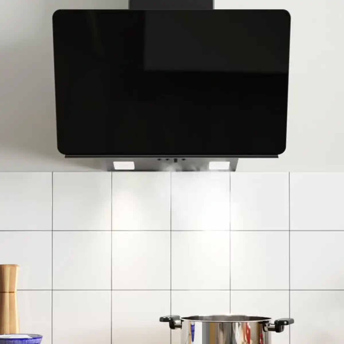 Bild 3 von STACKBO Dunstabzugshaube f Wandmontage, IKEA 300 schwarz, 55 cm
