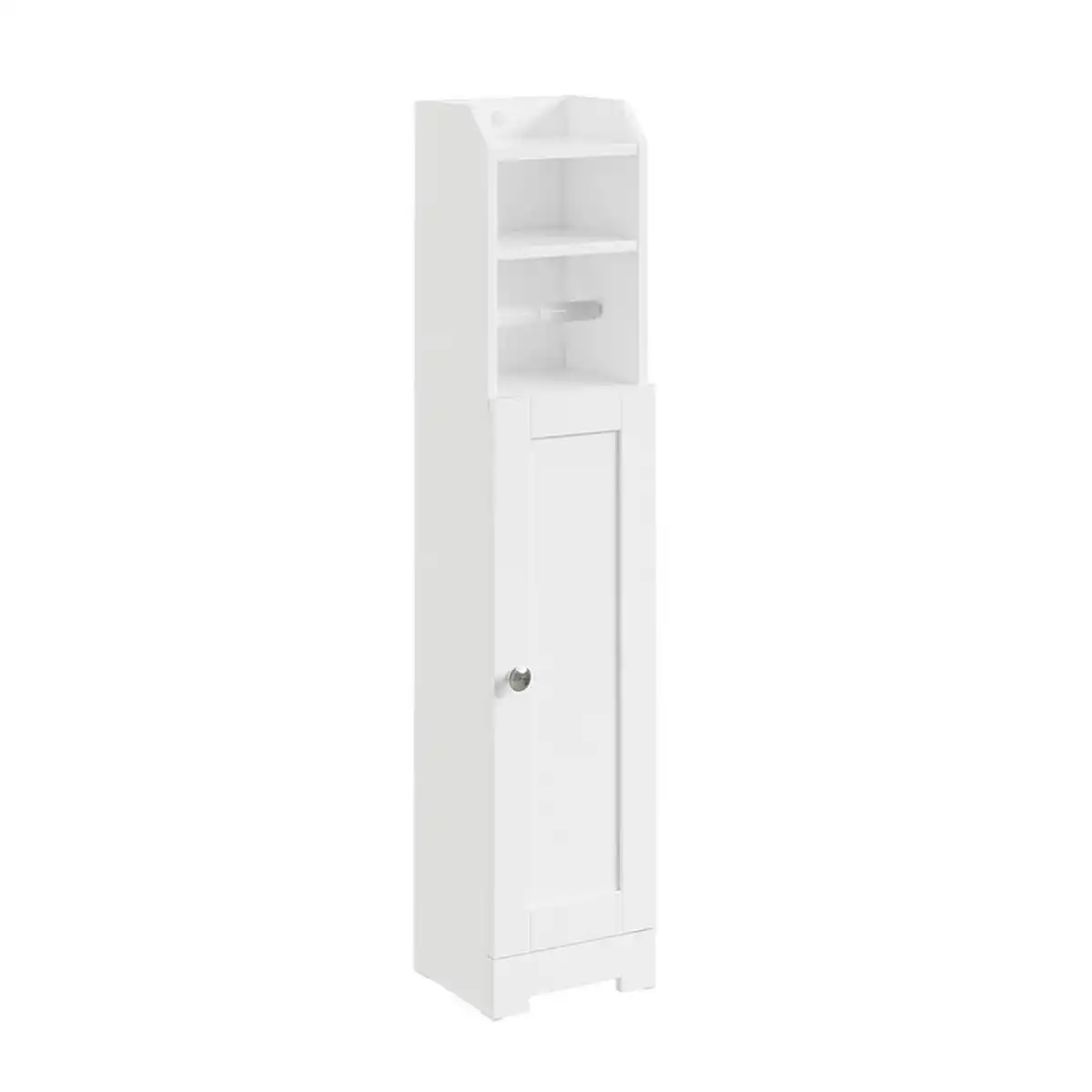 Bild 1 von SoBuy Toilettenschrank, Weiß, Holzwerkstoff, 18x95x20 cm, Badaccessoires