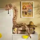 Bild 2 von DJUNGELSKOG Handpuppe, Schlange/Tigerpython