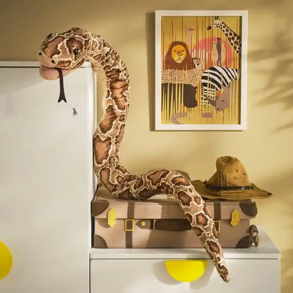 Bild 2 von DJUNGELSKOG Handpuppe, Schlange/Tigerpython