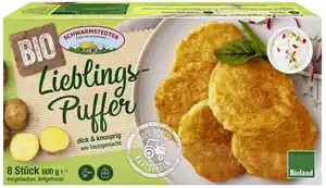 SCHWARMSTEDTER Bioland Lieblings-Puffer, 8 St. = 600-g-Packg.