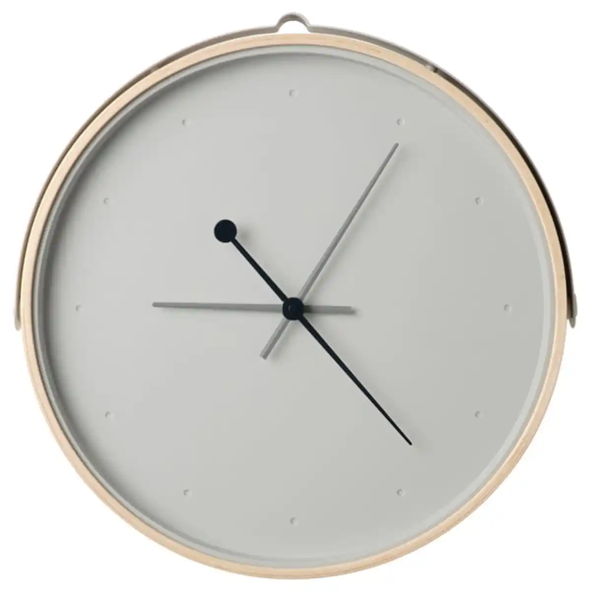 Bild 1 von ROTBLÖTA Wanduhr, Eschenfurnier/hellgrau, 42 cm