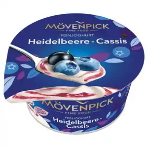 MÖVENPICK Joghurt 150 g, Heidelbeer-Cassis