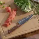 Bild 2 von VARDAGEN Santoku-Messer, Edelstahl/Nussbaum, 16 cm