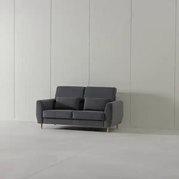 Bild 2 von SLATORP 2er-Sofa, Hakebo dunkelgrau