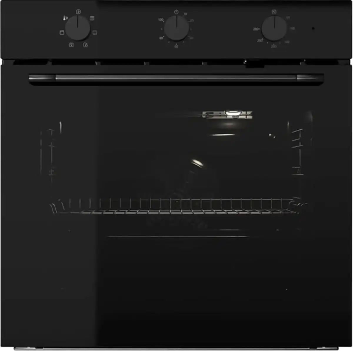 Bild 1 von SPJUTBO Umluftofen, Grillfunktion schwarz/IKEA 300