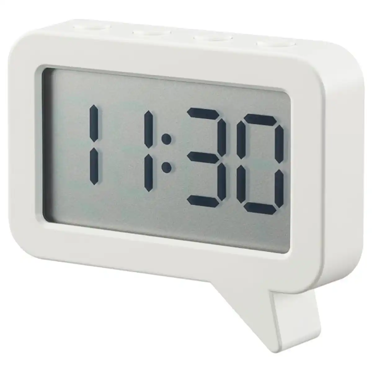 Bild 1 von LJUNGPIPARE Uhr/Timer, weiß, 8x7 cm
