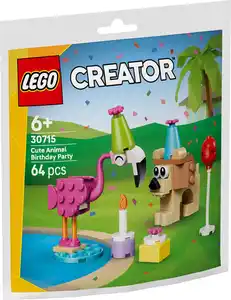 LEGO CREATOR »Tierischer Geburtstag« Bauset 30715, 64-teilig