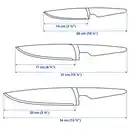 Bild 3 von VÖRDA Messer 3er-Set