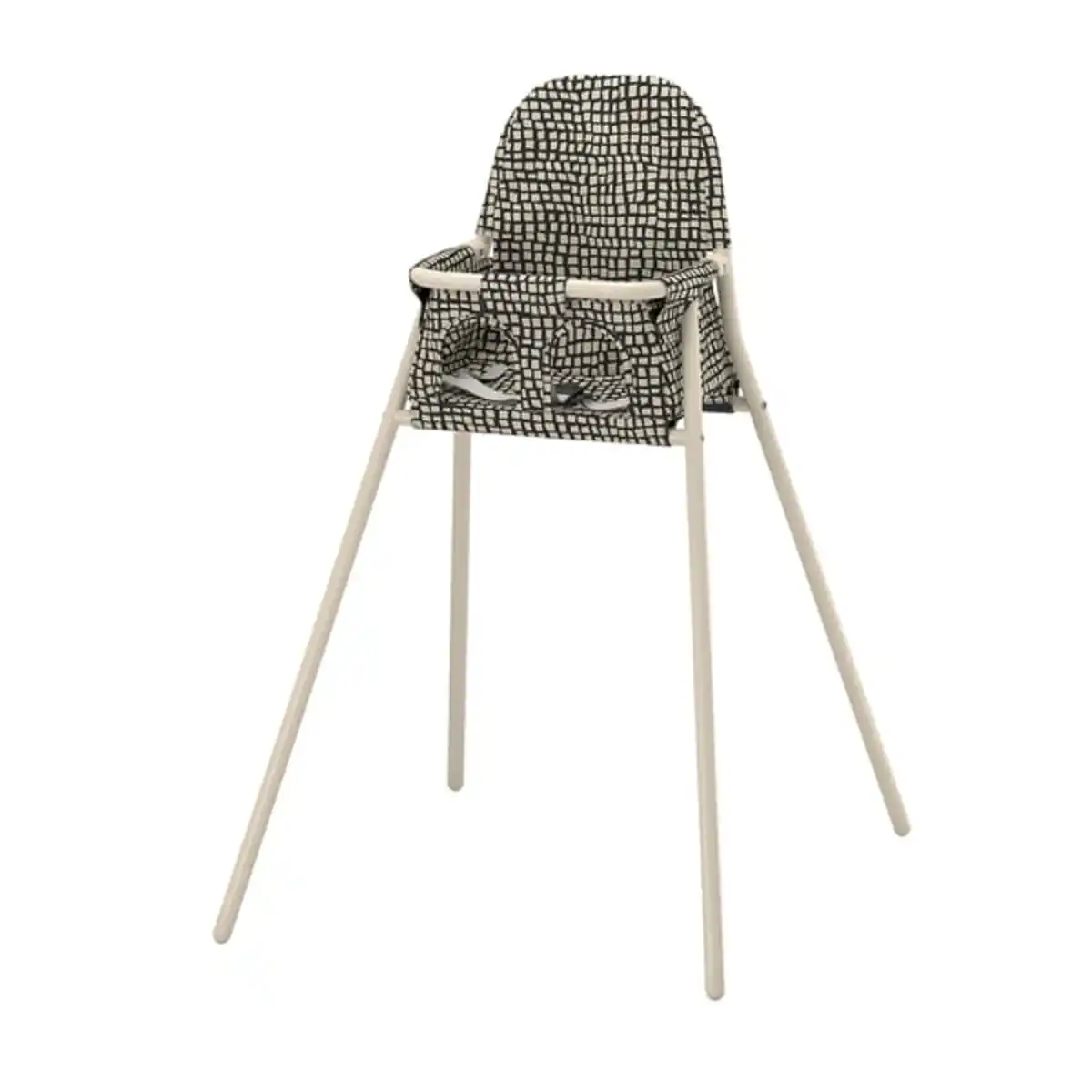 Bild 2 von SANDKATT Kinderhochstuhl mit Tablett, beige/anthrazit