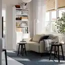 Bild 3 von GULLVALLA 2er-Sofa, Silkeryd dunkel graubeige