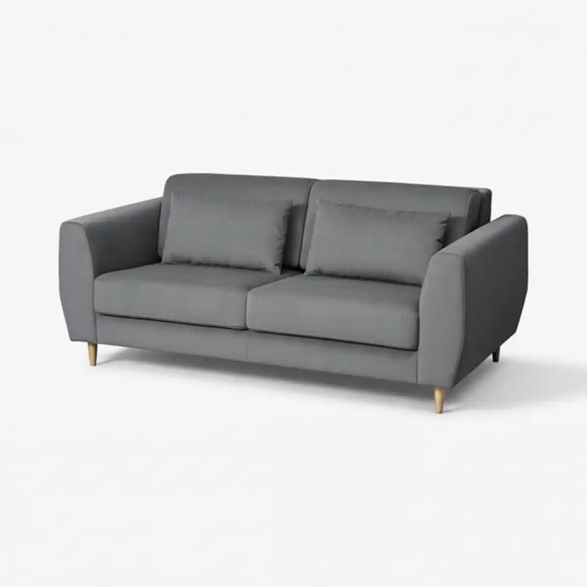 Bild 1 von SLATORP 2er-Sofa, Hakebo dunkelgrau