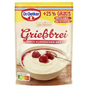 DR. OETKER Süße Mahlzeit, Milchreis Vanille 115 g