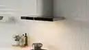 Bild 2 von KULINARISK Dunstabzugshaube f Wandmontage, Edelstahl/Glas, 90 cm