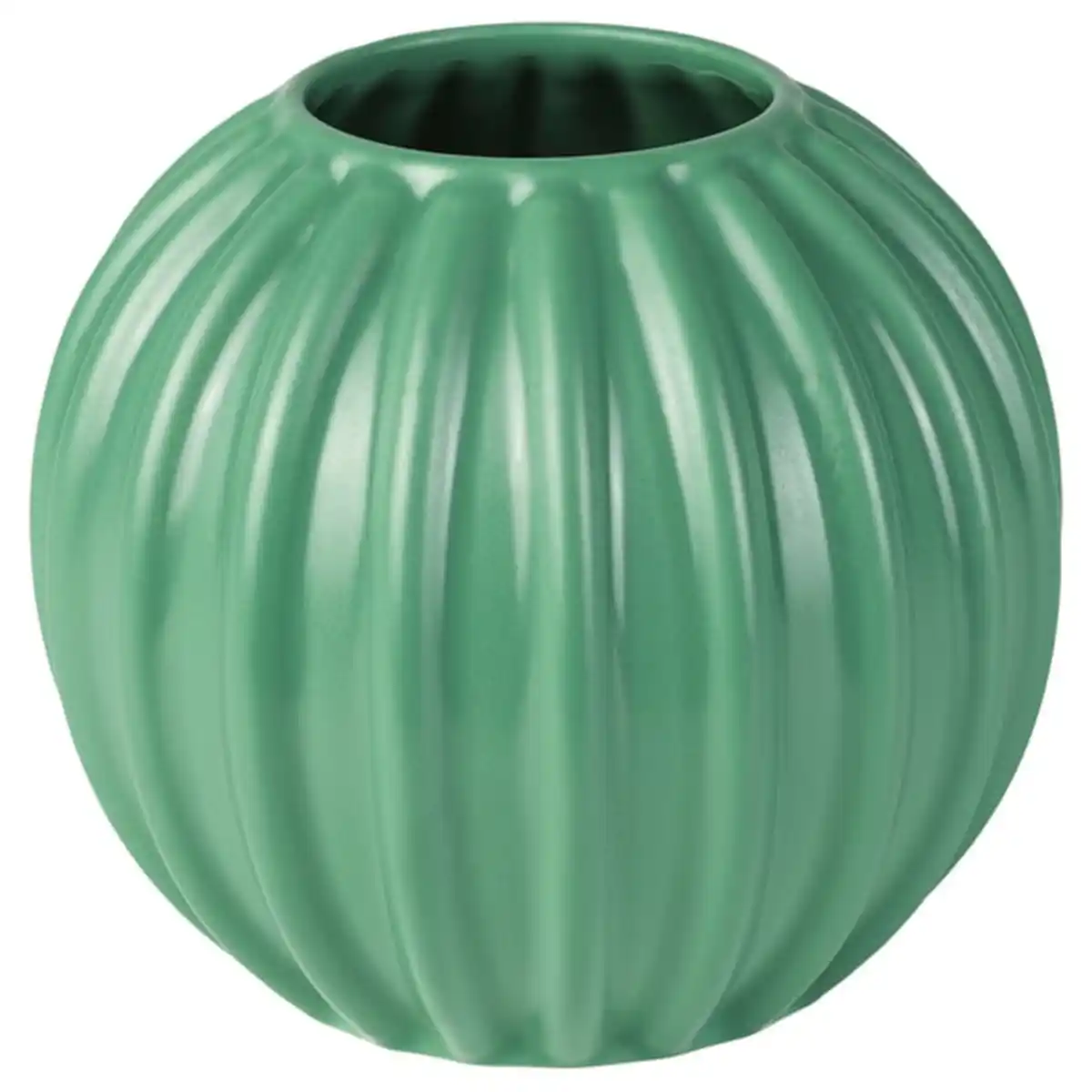 Bild 1 von SKOGSTUNDRA Vase, grün, 15 cm