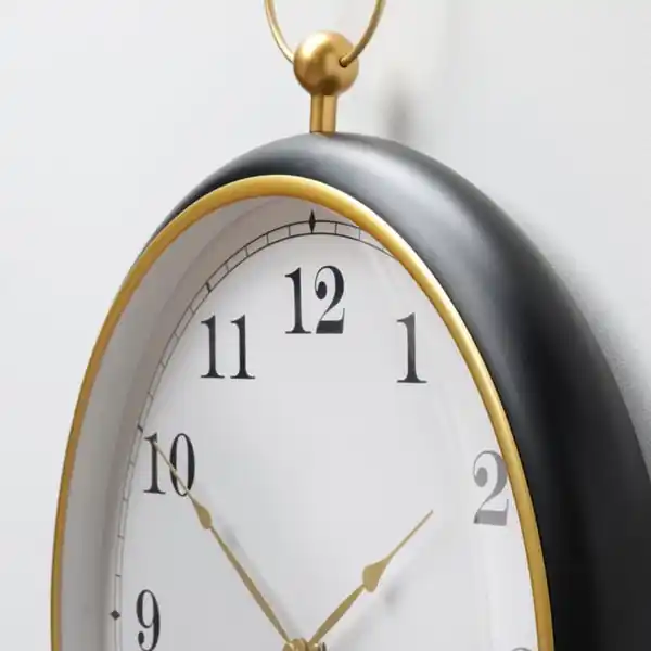 Bild 3 von KUTTERSMYCKE Wanduhr, schwarz, 46 cm
