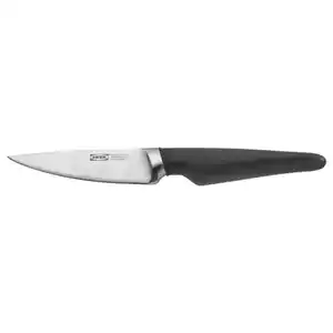 VÖRDA Schälmesser, schwarz, 9 cm