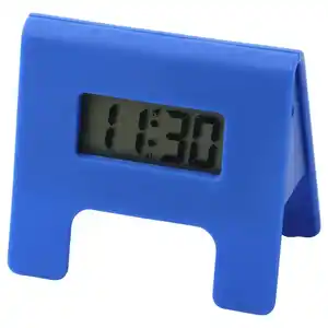 KUPONG Wecker, leuchtend blau, 7x6 cm