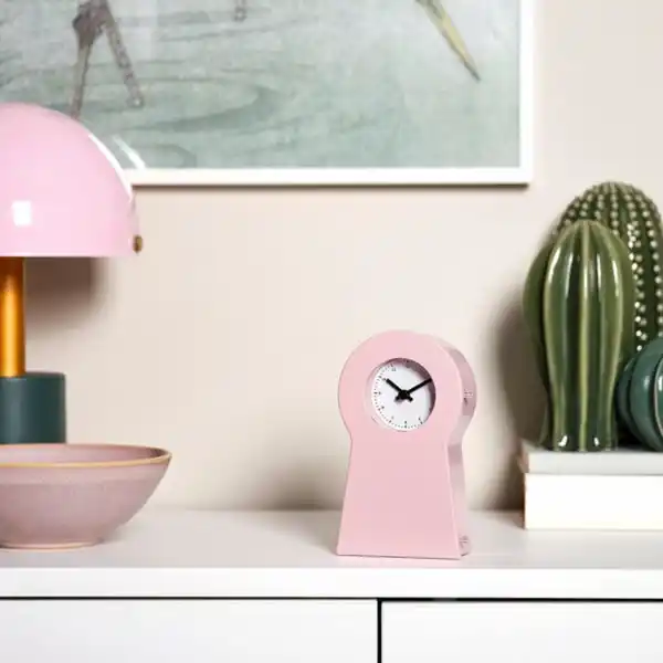 Bild 2 von IKEA PS 1995 Uhr, rosa, 14 cm