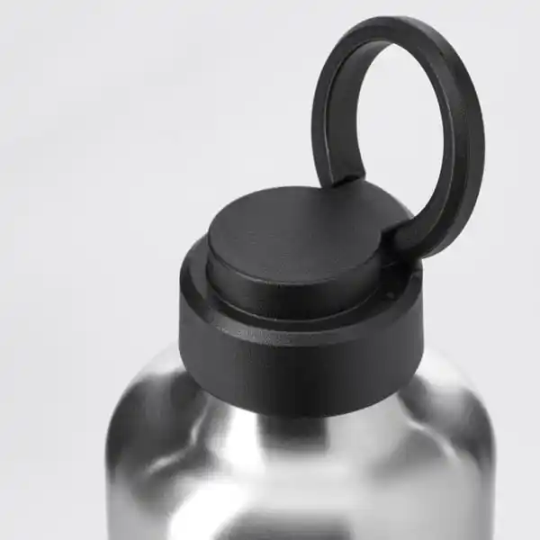 Bild 2 von ENKELSPÅRIG Wasserflasche, Edelstahl/schwarz, 0.7 l