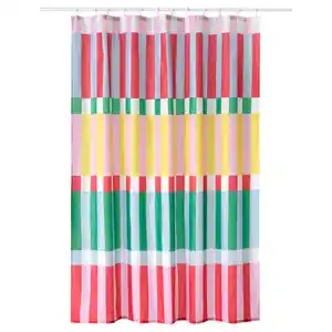 BANJANTRÄD Duschvorhang, bunt, 180x200 cm