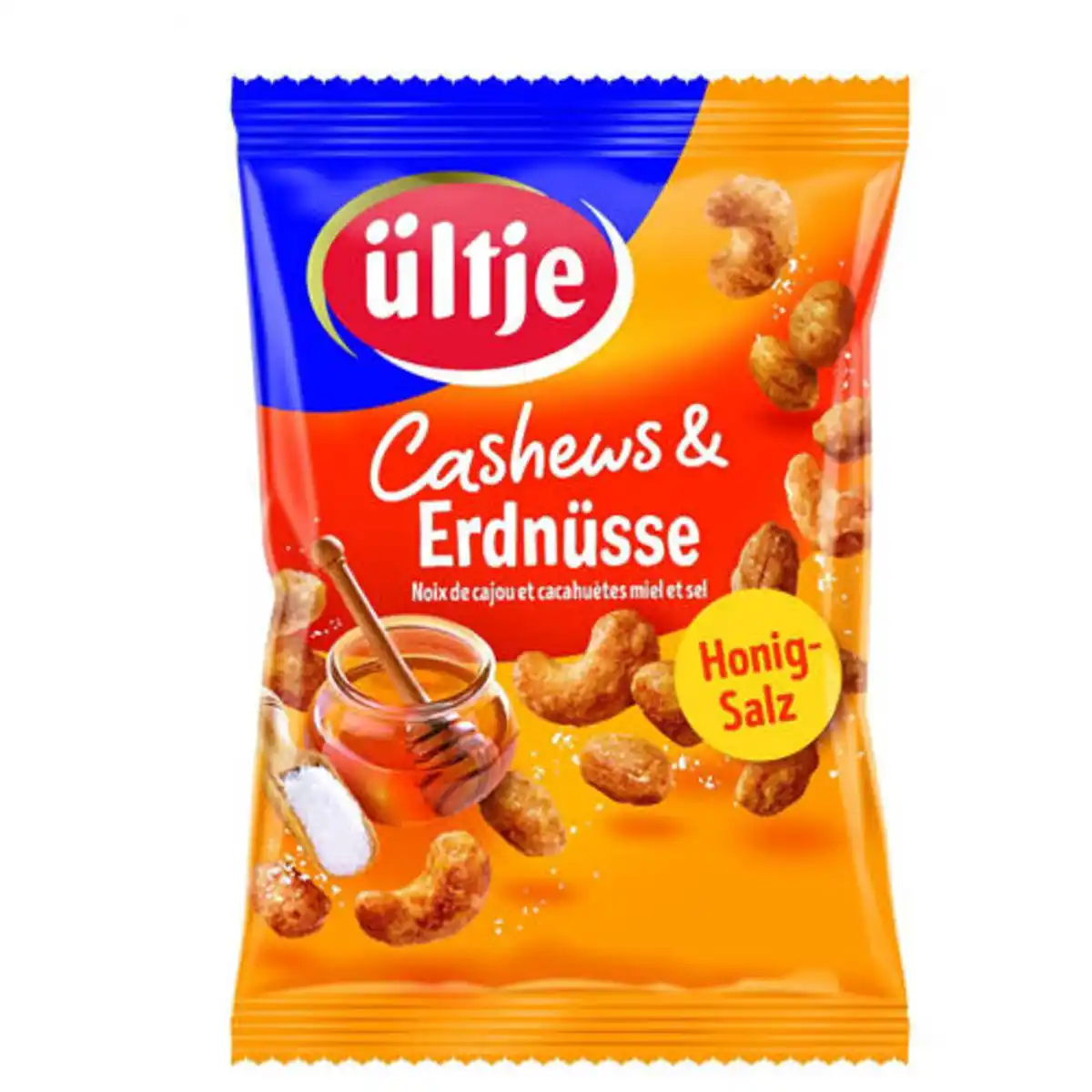 Bild 1 von UELTJE Nuss Mix, Cashews und Erdnüsse mit Honig und Salz 200 g